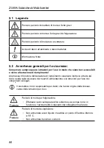 Предварительный просмотр 44 страницы Zuwa Solarcheck Mobilcenter KOMPAKT P80 Operating Instructions Manual