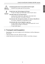 Preview for 5 page of Zuwa Solarcheck Mobilcenter P80 Operating Instructions Manual