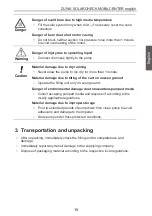 Preview for 15 page of Zuwa Solarcheck Mobilcenter P80 Operating Instructions Manual