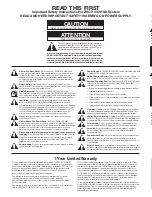 Preview for 2 page of Zvox Audio 430HSD Owner'S Manual