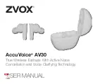 Zvox Audio AccuVoice AV30 User Manual preview