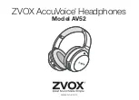 Zvox Audio AccuVoice AV52 Manual preview