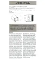 Preview for 6 page of Zvox Audio AccuVoice Quick Setup Manual