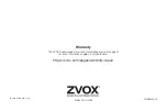 Preview for 24 page of Zvox Audio VoiceBud VB25 Manual