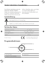 Preview for 4 page of Zwilling ENFINIGY 53104-6 Operating Instructions Manual