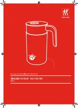 Предварительный просмотр 1 страницы Zwilling ENFINIGY MILK FROTHER Operating Instructions Manual