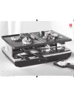 Предварительный просмотр 12 страницы Zwilling Raclette grill Operating Instructions Manual