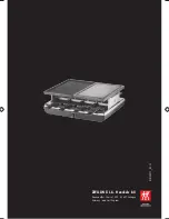 Предварительный просмотр 23 страницы Zwilling Raclette grill Operating Instructions Manual