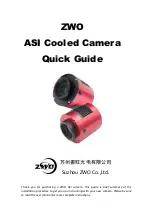 ZWO ASI 183 MM Pro Quick Manual предпросмотр