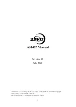 ZWO ASI462 Series Manual preview