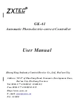 Zxtec GK-61 User Manual preview