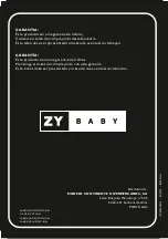 Preview for 12 page of ZY Baby CUNA BASIC Instructions Manual