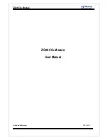 ZyAura ZG09 User Manual предпросмотр