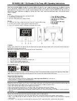 Preview for 1 page of ZyAura ZG1683RU Operating Instructions