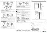 Предварительный просмотр 2 страницы ZyAura ZGw08PR Operating Instructions