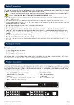 Preview for 2 page of ZyCast digi-MOD HD-4002DM User Manual And Install Manual