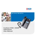 Zycoo CooFone-D30 User Manual предпросмотр