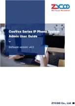 Zycoo CooVox T Series Admin & User Manual preview