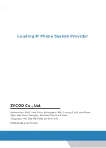 Preview for 20 page of Zycoo CooVox T200 Quick Installation Manual