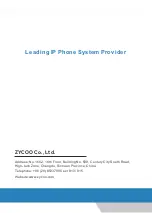 Preview for 20 page of Zycoo CooVox-T600 Quick Installation Manual