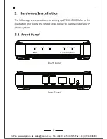 Preview for 5 page of Zycoo ZX20 SERIES Quick Installation Manual