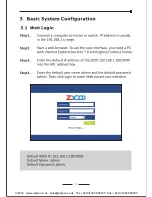 Preview for 8 page of Zycoo ZX20 SERIES Quick Installation Manual