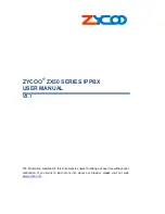 Zycoo ZX50 SERIES User Manual preview