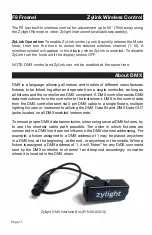 Preview for 12 page of Zylight F8-100 User Instructions