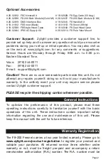 Preview for 3 page of Zylight F8-200 User Instructions