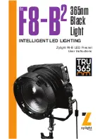 Предварительный просмотр 1 страницы Zylight F8-B2 Manual