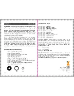 Preview for 2 page of Zylight F8-D Series User Instructions