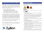 Preview for 2 page of Zyllion ZMA-33 Manual