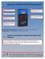 Preview for 4 page of Zynex Medical TruWave Plus Quick Start Manual