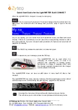 Preview for 1 page of Zyteq LightWRITER SL40 Quick Start Manual