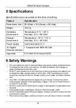 Предварительный просмотр 8 страницы ZyXEL Communications 2-Slot 10GBase-CX4 10Gigabit Module EM-412 User Manual