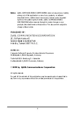 Preview for 3 page of ZyXEL Communications 2864 Series User Manual