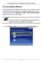 Предварительный просмотр 9 страницы ZyXEL Communications 2R-P1C User Manual