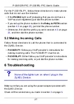 Preview for 27 page of ZyXEL Communications 2R-P1C User Manual