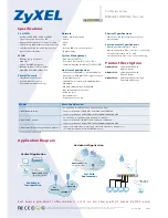 Preview for 2 page of ZyXEL Communications 3G Wireless Router NBG410W3G Specifications