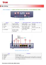 ZyXEL Communications 660HW-T1 ADSL Manual preview