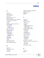 Preview for 391 page of ZyXEL Communications 802.11a/g Wireless CardBus Card ZyXEL AG-120 User Manual