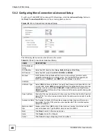 Предварительный просмотр 94 страницы ZyXEL Communications 802.11g HomePlug AV ADSL2+ Gateway P-660HWP-Dx User Manual