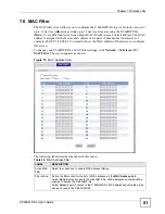 Предварительный просмотр 127 страницы ZyXEL Communications 802.11g HomePlug AV ADSL2+ Gateway P-660HWP-Dx User Manual