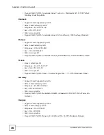 Предварительный просмотр 390 страницы ZyXEL Communications 802.11g HomePlug AV ADSL2+ Gateway P-660HWP-Dx User Manual