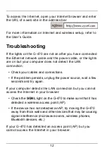 Preview for 12 page of ZyXEL Communications 802.11g Wireless Ethernet Adapter 1-G-470 Quick Start Manual