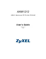 ZyXEL Communications AAM1212 User Manual preview