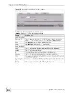 Предварительный просмотр 244 страницы ZyXEL Communications ADSL 2+ Security Gateway User Manual