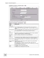 Предварительный просмотр 394 страницы ZyXEL Communications ADSL 2+ Security Gateway User Manual