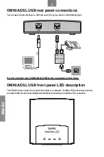 Preview for 4 page of ZyXEL Communications ADSL-Modem Installation Manual