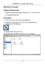 Preview for 9 page of ZyXEL Communications ADSL2+ Ethernet / USB Router P-660RU-Tx v2 Quick Start Manual